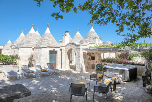 Trullo con Jacuzzi in Valle d’Itria